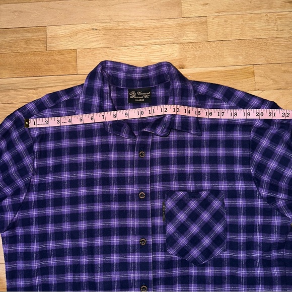 Fitted Flannel Shirt - Purple Maze - Picture 10 of 11